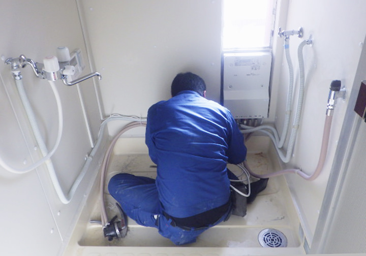 風呂設備設置工事